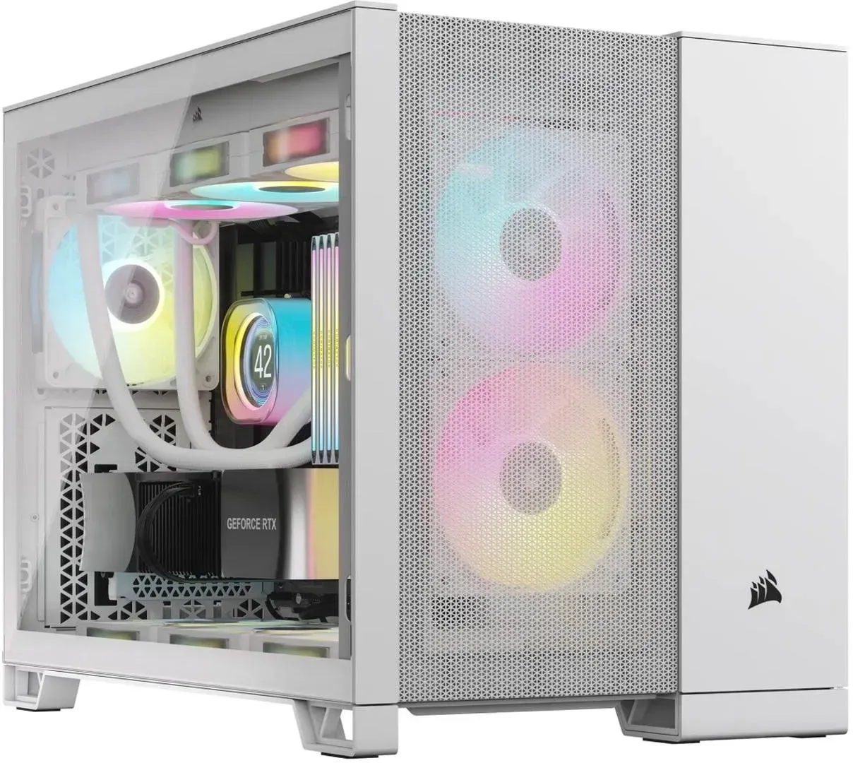 2500D Airflow Weiß