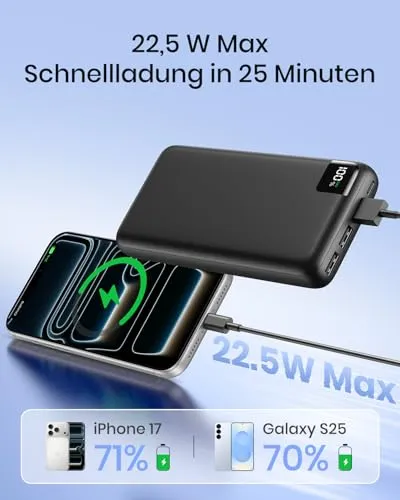 A ADDTOP Power Bank 20000mAh 2