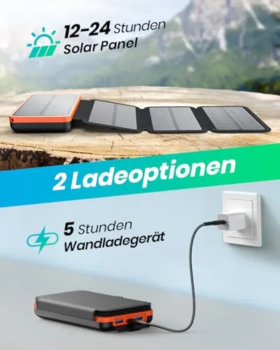 A ADDTOP Solar Powerbank 4