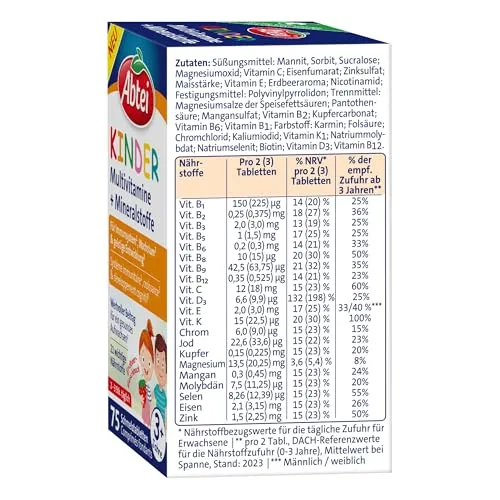 Abtei Kinder Multivitamine 3