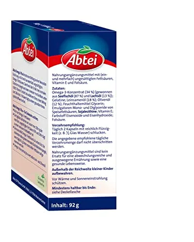 Abtei Omega 3 Plus 2
