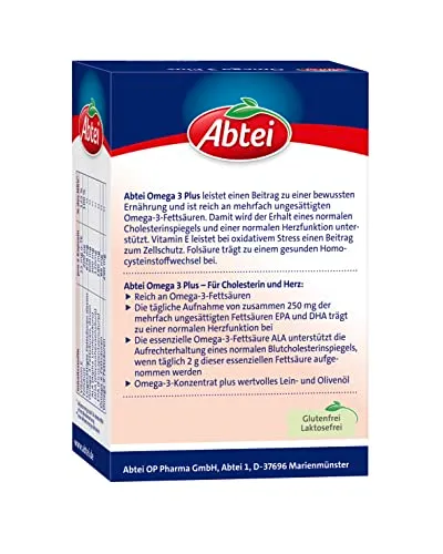 Abtei Omega 3 Plus 3