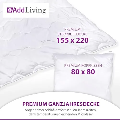 AddLiving Steppbettdecke 2