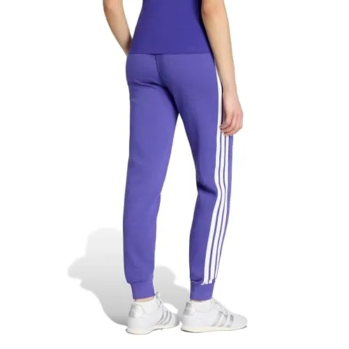 adidas Essentials 3-Stripes Fleece Slim Pants 2