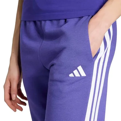 adidas Essentials 3-Stripes Fleece Slim Pants 3