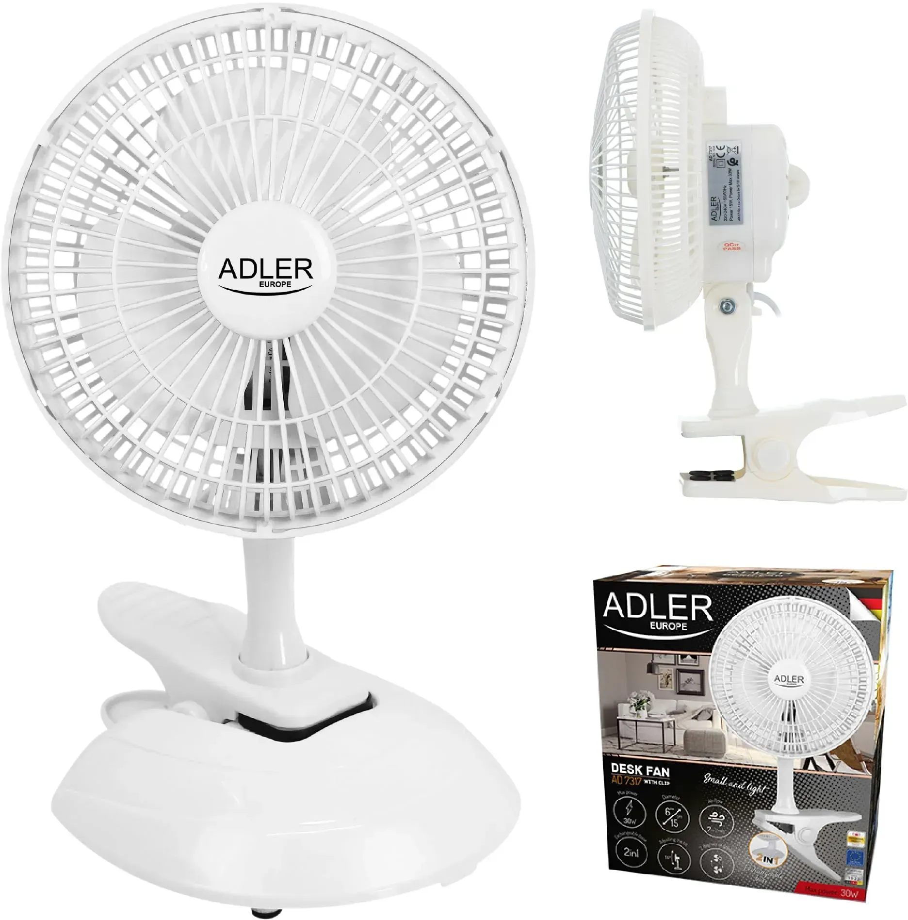 Adler Tischventilator