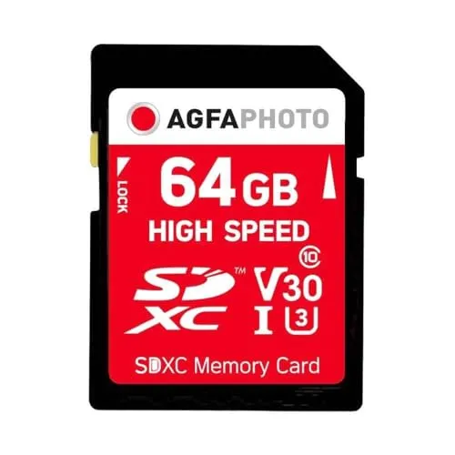Agfaphoto SDXC UHS-1 Ultra High Speed 64GB