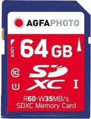 Agfaphoto SDXC UHS-1 Ultra High Speed 64GB
