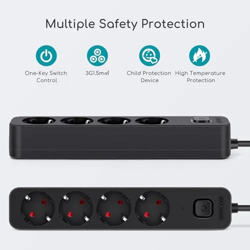 Aigostar Steckdosenleiste UC 3