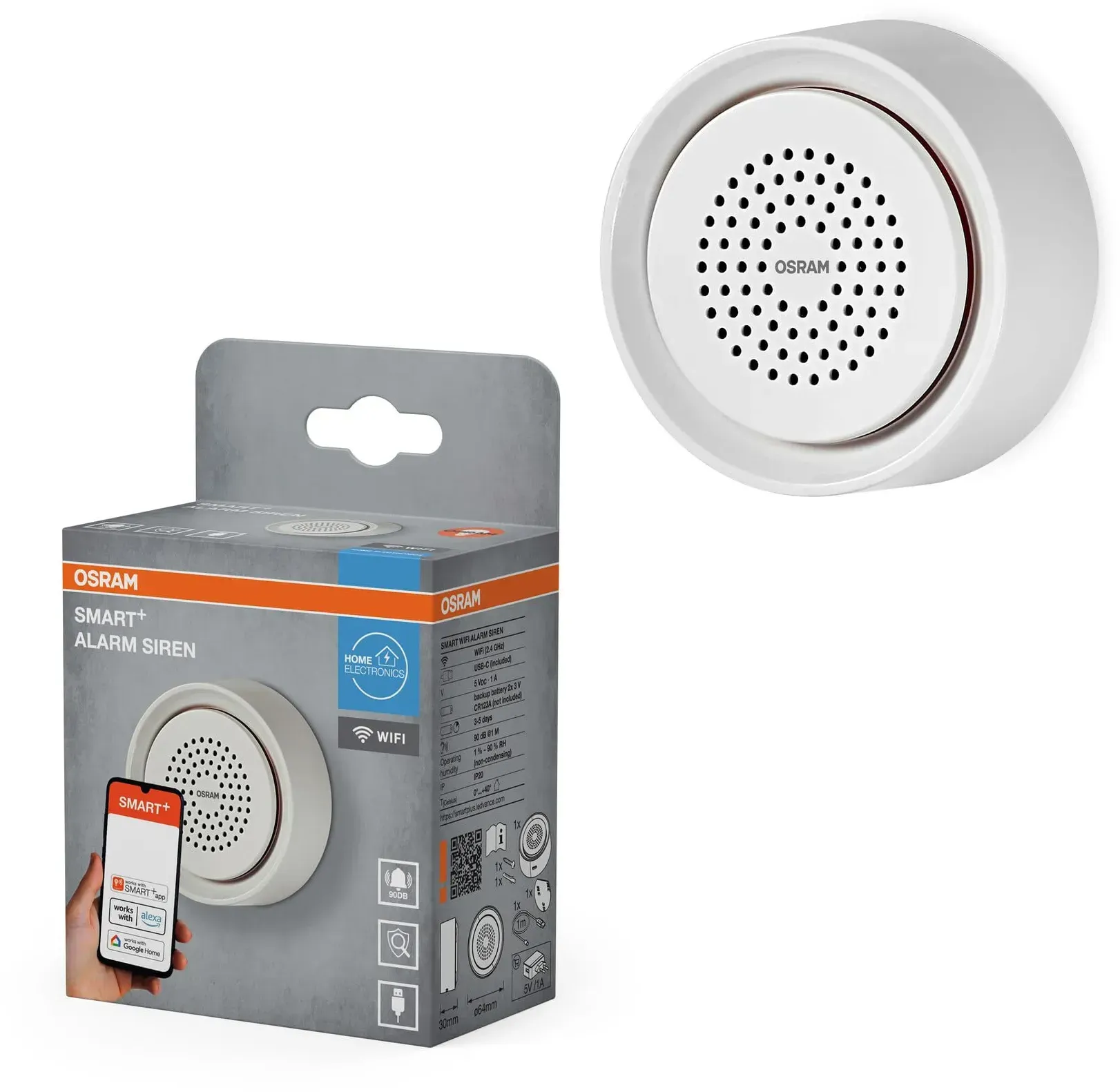 Alarmsirene 90 dB