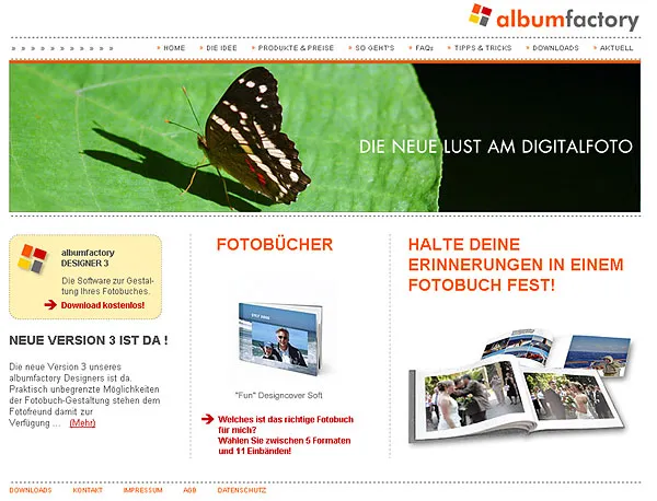 Albumfactory Fotobücher