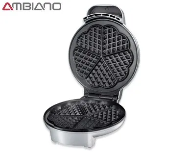 Aldi Ambiano Waffeleisen Herzform 2