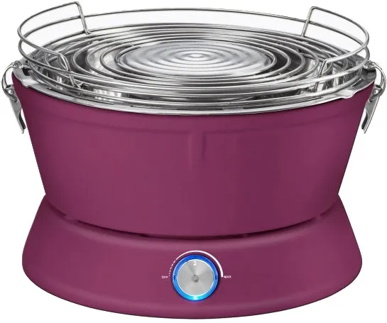 Aldi BBQ Holzkohlegrill mit elektrischer Belüftung 2