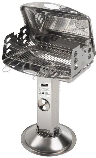 Aldi Garden Feelings Edelstahl-Säulengrill