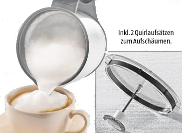 Aldi Studio Elektrischer Milchaufschäumer schwarz 3