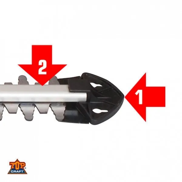 Aldi Top Craft Elektro-Heckenschere TCH 669 4