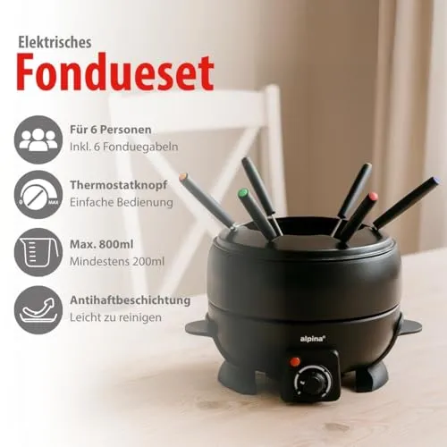 ALPINA Fondue-Set 3