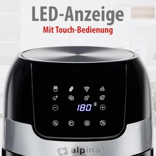 ALPINA Heißluftfritteuse 4