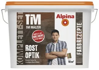 Alpina Farbrezepte Rost Optik