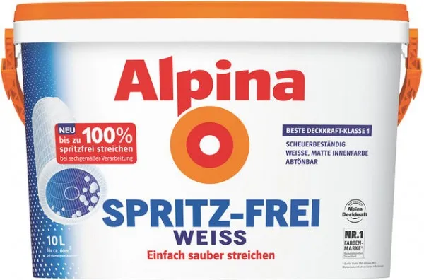 Alpina Spritz-Frei Weiß