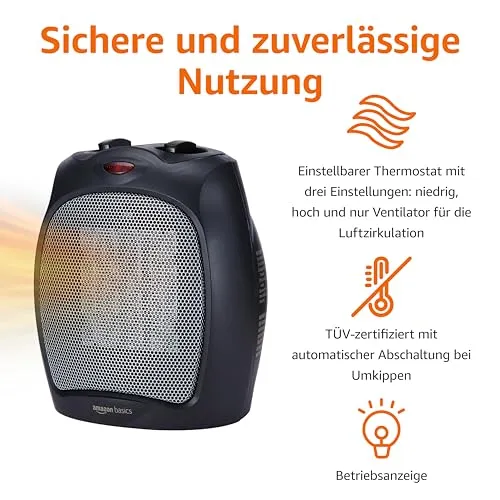 Amazon Basics Keramik-Standheizung 2