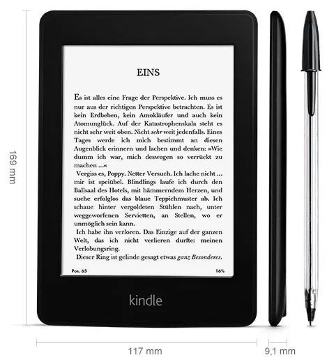 Amazon Kindle Paperwhite 2 3