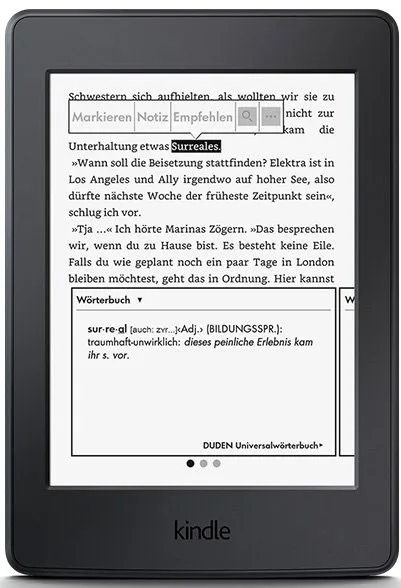 Amazon Kindle Paperwhite 3 3