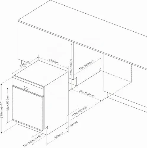 Amica EGSP 14797-1 E 2