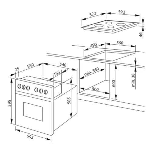 Amica EHC 933 041 E 5