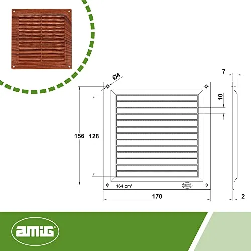 Amig Lüftungsgitter UC 5