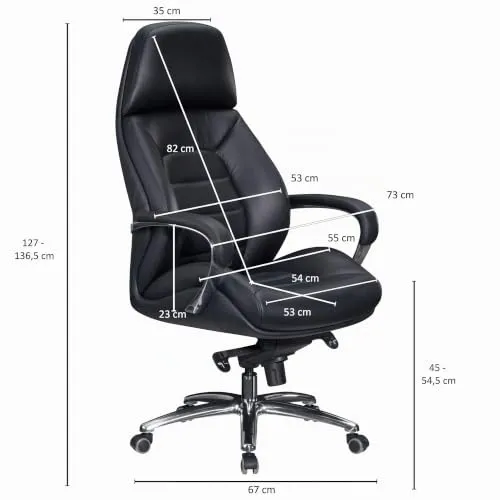 AMSTYLE Bürostuhl XXL 2