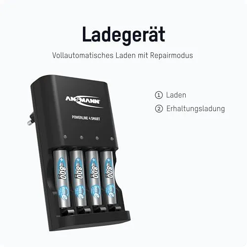 Ansmann Akku Ladegerät 2