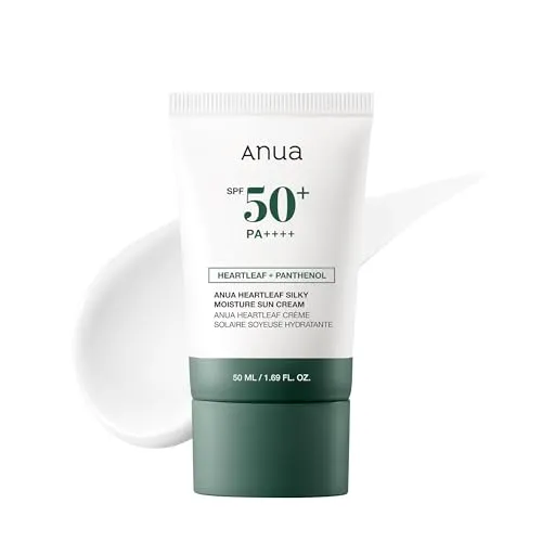 ANUA Heartleaf Seidige Feuchtigkeits-Sonnencreme SPF 50 PA++++ 3