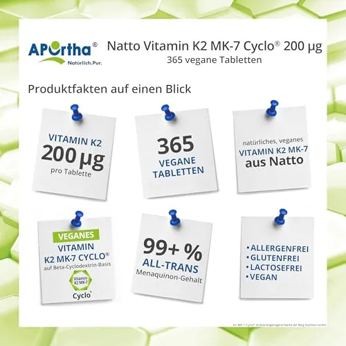 APOrtha Vitamin K2 MK7 2