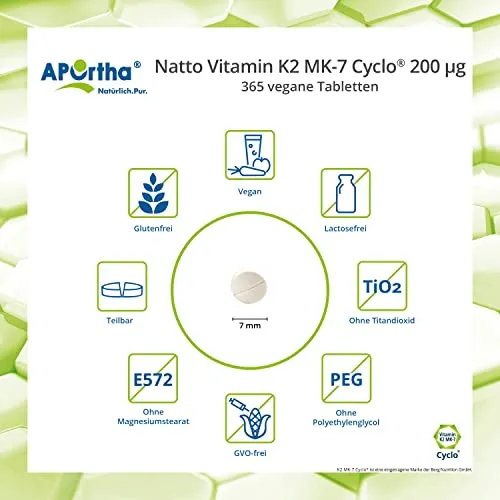 APOrtha Vitamin K2 MK7 3