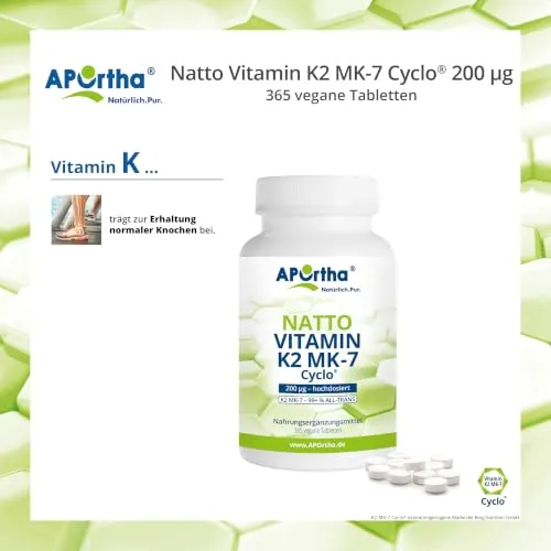 APOrtha Vitamin K2 MK7 4