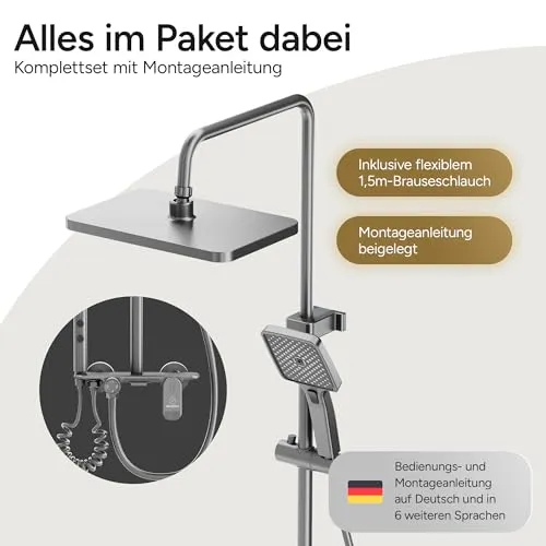 AQUANOBLE SYSTEMS Duschsystem UC 4