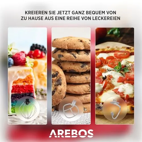 Arebos Küchenmaschine 6