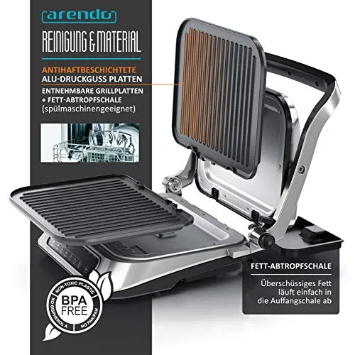Arendo Kontaktgrill UC 4