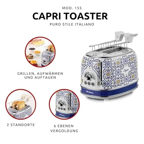 Ariete Toaster 155 Capri 2