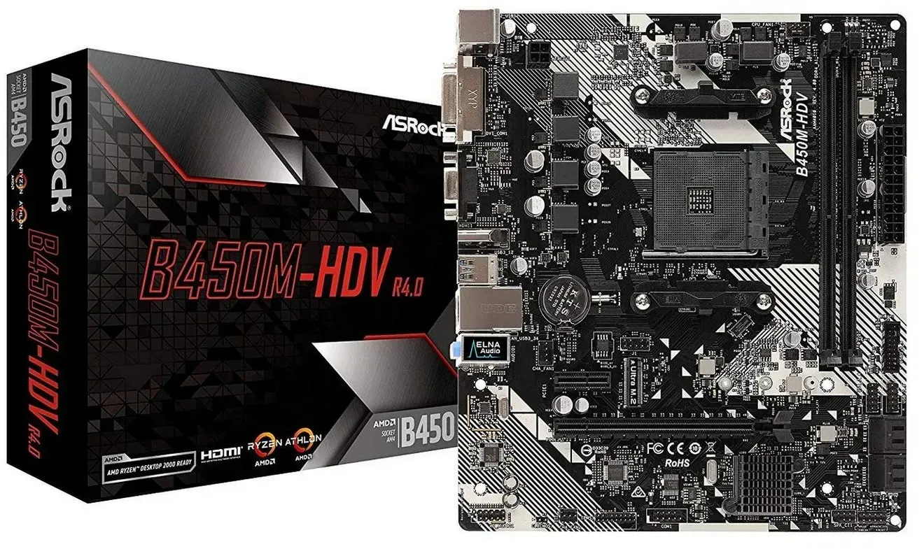 ASRock B450M-HDV R4.0