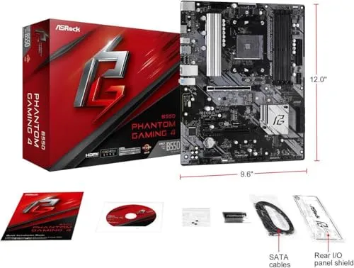 ASRock B550 Phantom Gaming 4 6