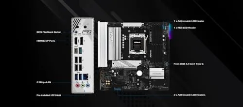 ASRock B850M Pro RS 3