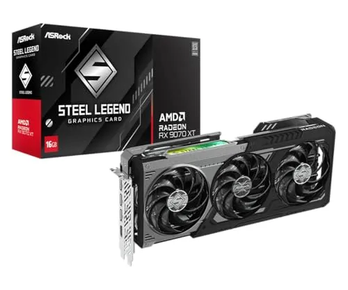 ASRock RX 9070 XT Steel Legend