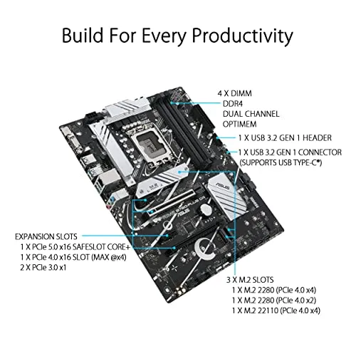 ASUS Prime B760-PLUS D4 3