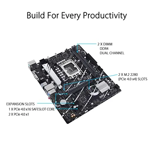 ASUS Prime B760M-K D4 3