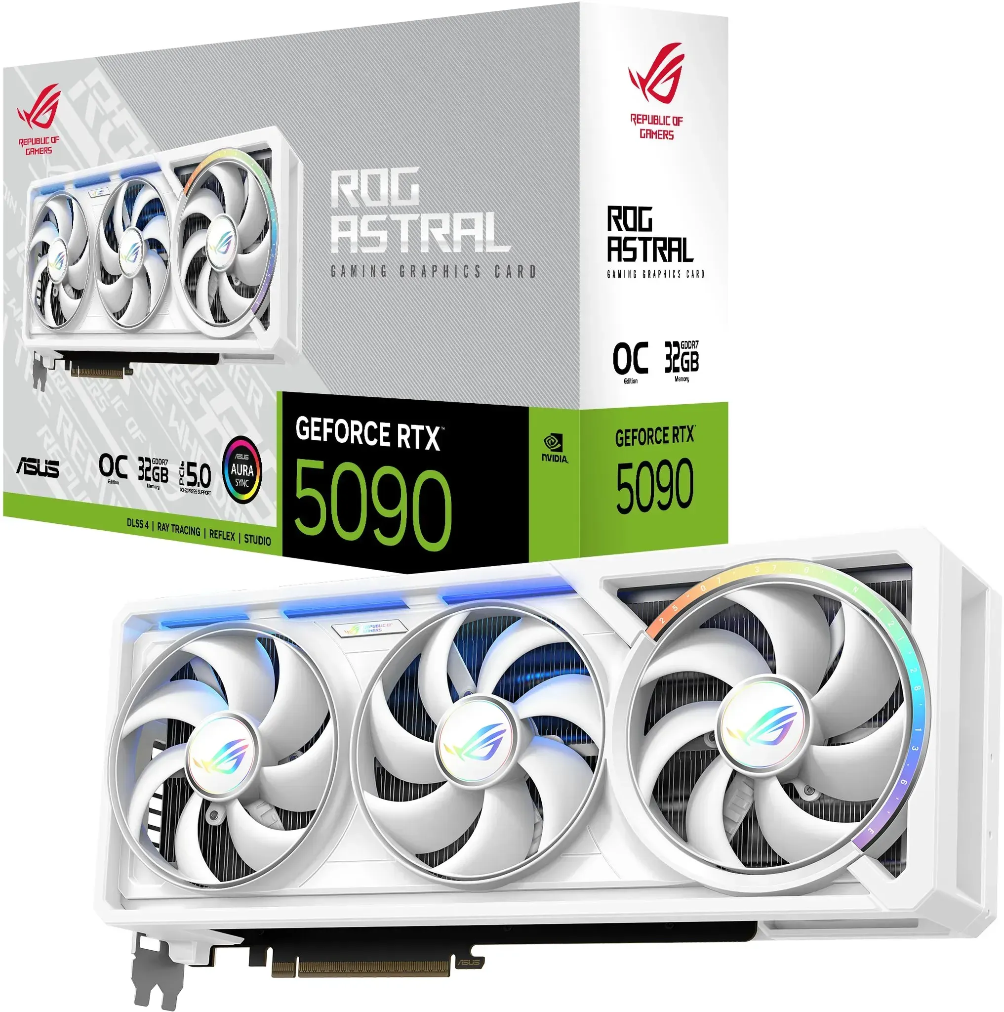 Asus ROG Astral GeForce RTX 5090 OC White Edition
