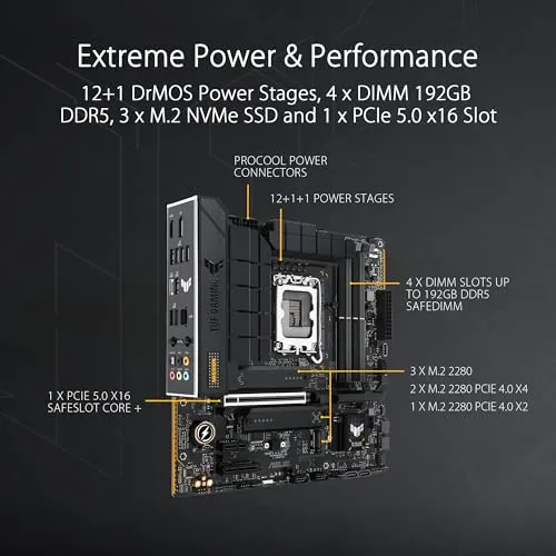 ASUS TUF Gaming B760M-PLUS 4