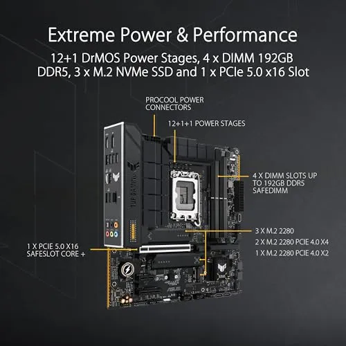 ASUS TUF Gaming B760M-PLUS II 4