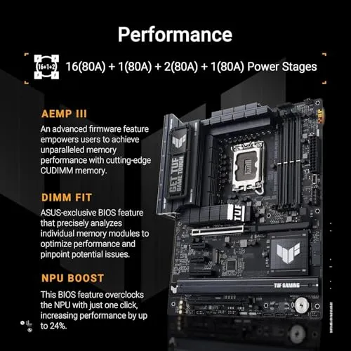 ASUS TUF Gaming Z890-PLUS 6